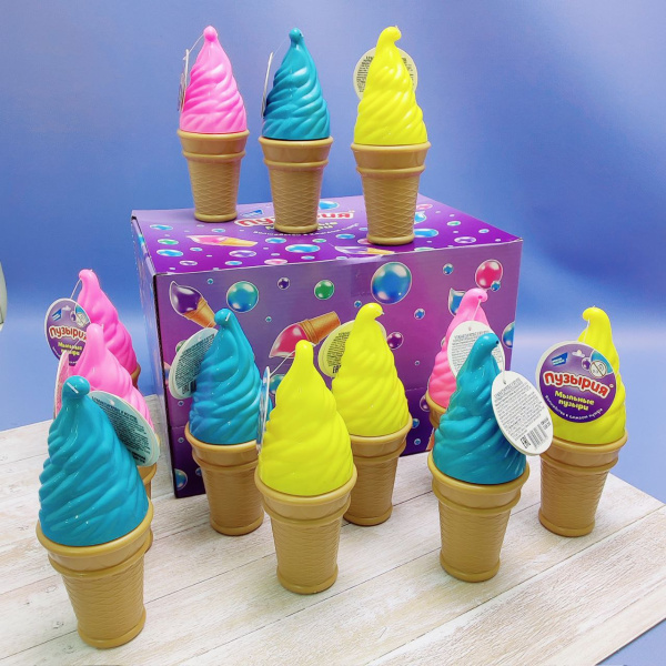 Мыльные пузыри Мороженное 120 мл.